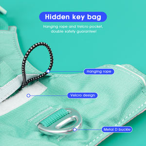 <span class=keywords><strong>2026</strong></span> baru Upgrade reflektif Harness anjing disesuaikan tidak menarik rompi hewan peliharaan dengan kunci tersembunyi saku dada traksi gesper untuk anjing - Product Image 4