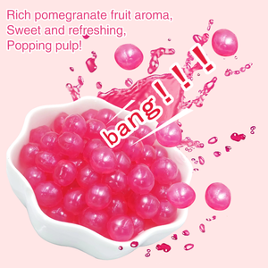 Taiwán <span class=keywords><strong>Granada</strong></span> Popping Boba Pearls Bursting Boba Ball Topping para Bubble Tea Milk Tea Bottle Shop Proveedor - Product Image 3