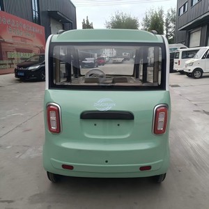 <b>Mint</b> <b>Green</b> Four-Door Four-Seater Electric <b>Car</b> Household Commuter EV - Product Image 5