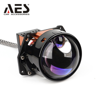AES G500 Laser Bi-led Faro Retrofit TIR Prism Nichia Lente de Proyector láser 6000K 65W con reflectores dobles
