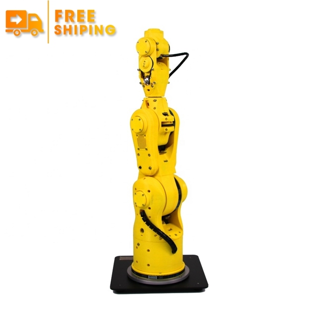 Hot Selling Automatic Robotic Gsk Cnc Controller 6 Axis Robot Arm Plastic Body 0.5mm Precision Industrial Use Brand New Low