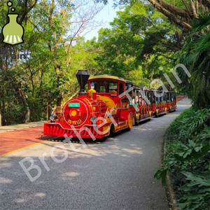 Fabricants personnalisés ventes directes 105 sièges électrique ou moteur Derv <span class=keywords><strong>voiture</strong></span> de tourisme scénique spot touristique train sans rail - Product Image 5