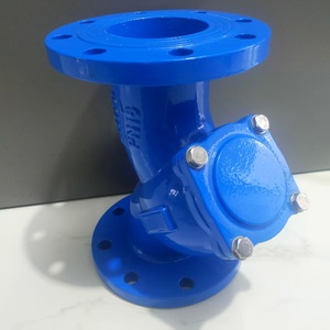 Cấp công nghiệp hình chữ Y mặt bích sắt dễ uốn lọc nước GL41H-10/16Q detong thương hiệu 1 năm bảo hành dễ dàng cài đặt cải thiện - Product Image 6