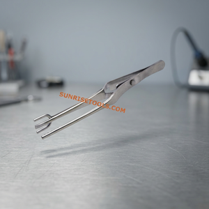 Pince à épiler en plastique à demi-tige conique pour bijoux, outil de préhension 165 mm - Product Image 4