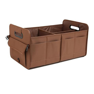 Organisateur de coffre de voiture SUV grande capacité, sac de rangement portable pour dossier de siège, organisateur de coffre de voiture pliable - Product Image 4