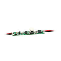 Contrôleur LED V1-A Mini à bouton unique, variateur de tension constante 12V PWM manuel 4A pour solution de contrôle d'éclairage de bande LED simple