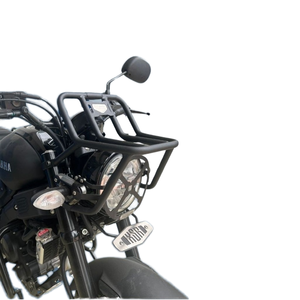 PH Kin XSR 155 Yamaha CNC แบบงอท่อด้านหน้าเคลือบด้วยผงสีดำความจุมาตรฐานอลูมิเนียม - Product Image 1