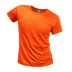 OEM Casual Tee Shirt Plain T Shirts Soft <strong>Polyester</strong> <strong>Tshirt</strong> Custom Printing Sublimation Logo Unisex Quick T-Shirt for Men - Product Image 4