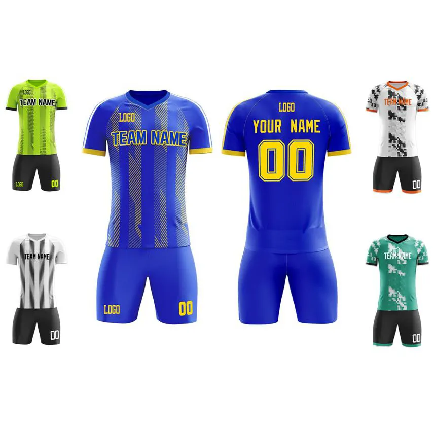 2020 sublimazione uomini della squadra di calcio dei capretti jersey su ordinazione di calcio maglie di calcio football shirt 100 poliestere