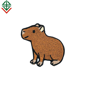 Capybara Trâm Pins Capybara Tùy Chỉnh Thêu Các Bản Vá Lỗi Ve Áo Pin Dễ Thương Động Vật Phim Hoạt Hình Phù Hiệu - Product Image 4