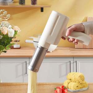 Machine à pâtes électrique automatique, machine à spaghetti portable, machine à pâtes maison sans fil <span class=keywords><strong>Kitchenaid</strong></span>, machine à nouilles - Product Image 5