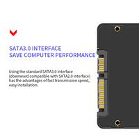 Unidad de Estado Sólido SSD Directo de Fábrica, Disco Duro de 128 GB, 256 GB, 512 GB, 1 TB, 2 TB, Sata 3, 2.5 Pulgadas, Disco de Estado Sólido Interno