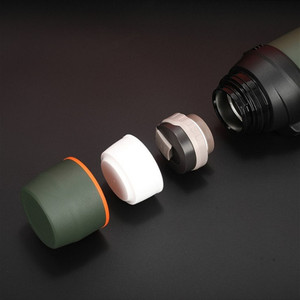 Botella Térmica Aislada, Deportiva, para Senderismo, Portátil, para Coche, Taza para Exteriores con Tapa, Diseño Moderno y Minimalista, No Requiere Estufa - Product Image 2