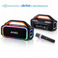 Produit Tendance : Enceinte Karaoké Portable Sans Fil avec Micro Sans Fil, Rythme Animé et Personnalisation – Idéale pour la Marque Distributeur