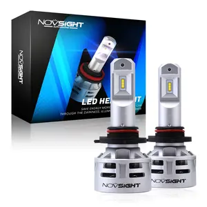 Novsight N9 60w10000lm自動LEDカーヘッドライトヘッドランプ90069005 h7h11自動オートバイファンLEDヘッドライト電球h4
