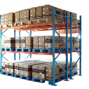 Entrepôt de gros rayonnage en métal industrie stockage étagère à cadre métallique étagères réglables en acier support robuste - Product Image 1