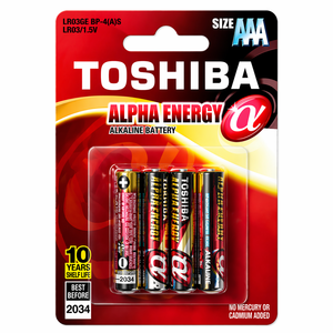 Pilas Alcalinas Cilíndricas <span class=keywords><strong>AAA</strong></span> de 1.5V LR03 800mAh para Linternas y Controles Remotos - Product Image 2