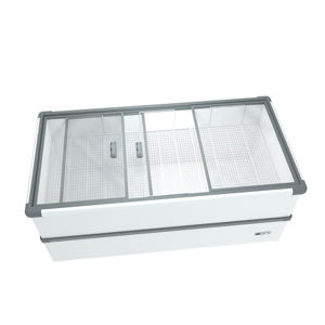 Congelador <span class=keywords><strong>Horizontal</strong></span> con Puerta Corredera de Vidrio de 450L, Congelador Tipo Isla para Supermercado, <span class=keywords><strong>Vitrina</strong></span> Refrigerada - Product Image 5