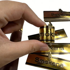 Bandes de cigares carrées élégantes pour anniversaire, en promotion, écologiques, imperméables, holographiques, durables, gaufrées 3D, adhésives texturées de luxe - Product Image 5