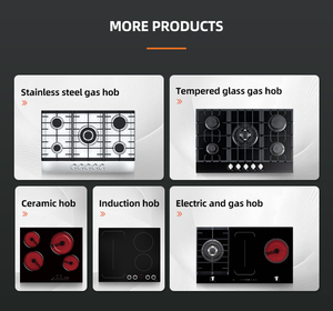 4 Burner Stainless Steel Gas <b>Stove</b> with Safety Device Built-In for Household Use Power Source Electric/Battery - Product Image 5
