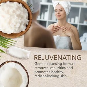 Sapone organico al cocco e al burro di karité profumato sapone naturale essenziale fatto a mano per uomini e donne, viso e corpo - Product Image 3