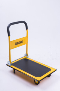 2025 HKBG 150KGS Boutique Type Factory Custom Steel Platform Folding Carts for Warehouse <b>Trolley</b> HKBG-trolly-2 Foldin - Product Image 6