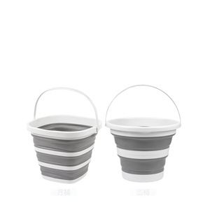 Cubo de Agua Plegable de Gran Capacidad, Contenedor de Almacenamiento Portátil de Plástico para Pesca, Viajes y Actividades al Aire Libre con Asa Superior - Product Image 1