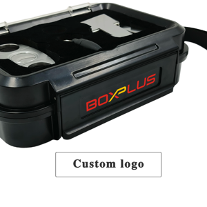 Vente en gros usine : Étui à cigares portable étanche, Coffret cadeau de cigares, Accessoires pour cigares, Boîte cadeau pour cigares, Double étui à cigares - Product Image 3