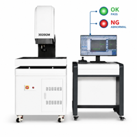 Machine de mesure vidéo CNC multisensorielle 2D 3D sans contact de haute précision pour l'inspection des dimensions des connecteurs PCB FPC
