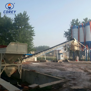 โรงงานผสมคอนกรีต COREY HZS60 ขนาด 60 ลบ.ม./ชม. ควบคุมด้วยระบบ PLC ไฟฟ้า สถานีผสมอัตโนมัติสำหรับโครงการก่อสร้าง - Product Image 5
