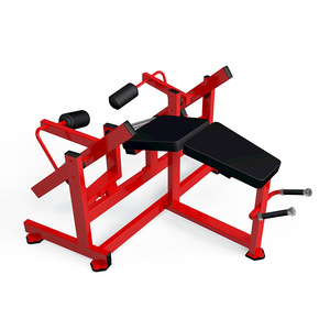 Machine professionnelle ISO-Lateral pour flexions des jambes couchées / Machine à curls des ischio-jambiers couchées pour l'entraînement de force - Product Image 2