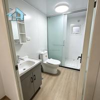 Maison modulaire isolée, résistante aux chocs et économique, extensible, préfabriquée, pour logement ou bureau.