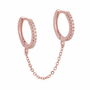 Orecchini Pendenti a Catena Lunga per Donne, Gioielli per Orecchie con Pietre Scintillanti, Moda per Uso Quotidiano e Feste - Product Image 4