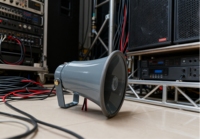 Altavoz con Bocina PoE, Control Remoto, Altavoz Industrial con Certificación CE IP66, Teléfonos Analógicos SIP, Sistema de PA, Transmisión de Sonido