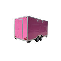 Camions de nourriture imperméables, chariot à jus, remorque alimentaire remorquable à vendre