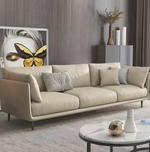 Sofá Tapizado Moderno para Sala de Estar con Diseño Limpio y Asientos Acolchados para Decoración del Hogar - Product Image 1