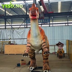 Modelo <span class=keywords><strong>de</strong></span> Producto <span class=keywords><strong>de</strong></span> Dinosaurio Mecánico Animatrónico <span class=keywords><strong>de</strong></span> Silicona Altamente Detallado para Exhibiciones, <span class=keywords><strong>Parques</strong></span> Temáticos y Pantallas Interactivas - Product Image 5