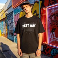 Fabricante de Ropa en China, Camisetas Blancas Extra Grandes para Hombre, 100% Algodón, Impresión Personalizada
