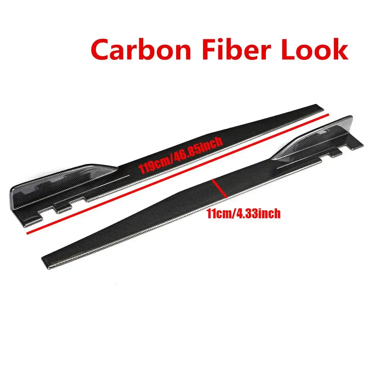 Aspect fibre de carbone