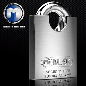 MOK 60 millimetri appeso blocco di sicurezza anti ladro top grillo con chiave allo stesso modo lucchetti chiusura - Product Image 2