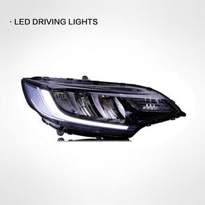 Gruppo Fari Modificati LED DRL con Proiettore per <span class=keywords><strong>Honda</strong></span> Fit <span class=keywords><strong>Jazz</strong></span> 14-19 RS GK5 - Product Image 2