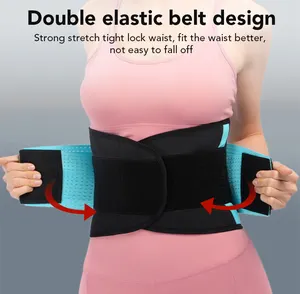 Ceinture taille-taille ajustable et respirante personnalisée Soutien dorsal Bande amincissante Soutien de la taille