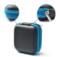 Étui de transport rigide en EVA personnalisable avec fermeture éclair de la marque GAODA, étui pour écouteurs multi-tailles, imperméable, extérieur en PU