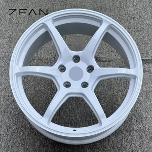 Cerchi Forgiati ZFAN RC3 Stile TE37 <span class=keywords><strong>17</strong></span>-26J 5x112 5x114.<span class=keywords><strong>3</strong></span> 5x120 in Lega di Alluminio Grigio JDM per Tesla Model <span class=keywords><strong>3</strong></span> - Product Image 2