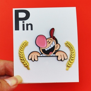 Flag Funny Dog Backing Magnet Saying Custom Safety <b>Pins</b> <b>Hat</b> Enamel <b>Pin</b> - Product Image 5
