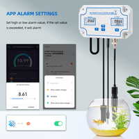 Harga Pabrik Meteran PH Portabel Tiga-dalam-Satu Koneksi WiFi Tuya Akurasi 0.1 Resolusi 0.01 PH 0.00-14.00 Meteran Suhu