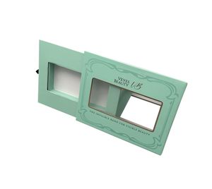 Boîtes à cils faites à la main de marque privée Boîtes à cils magnétiques à fausses bandes Emballage de boîte à cils à tiroir avec logo personnalisé - Product Image 1