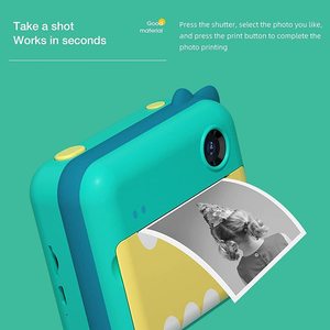 <strong>Pink</strong> Girls Gift <strong>Camera</strong> Child Print Instant Thermal Wifi Graffiti DIY Photo Sticker Digital <strong>Camera</strong> <strong>Kids</strong> - Product Image 3