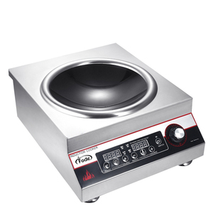 Portable 5000W Single Burner IH Induction Crystal Plate Wok Cooker <b>Stove</b> Smart Plastic Kitchen Household Hotel Use Countertop in - Product Image 3