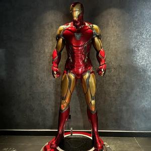 Gran oferta Mar_vel figura de película de acción MK7 MK85 Ironman estatua superhéroes 1/1 moldes escultura <span class=keywords><strong>Iorn</strong></span> hombre artesanías de resina para Decoración - Product Image 5